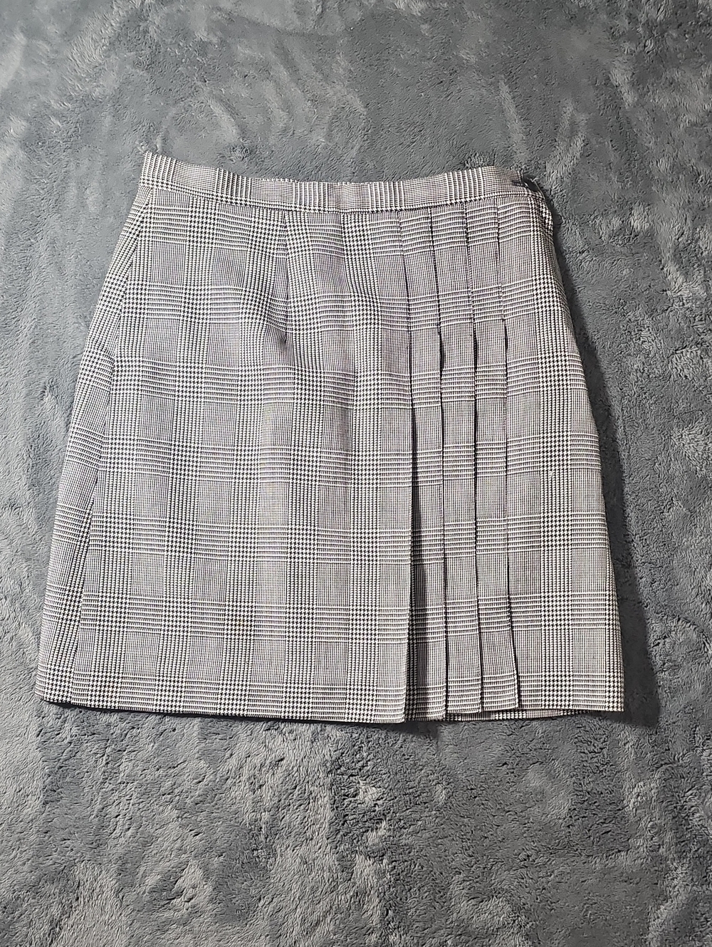 Vintage 90s The Limited Wool Houndstooth Mini Skirt Size 4